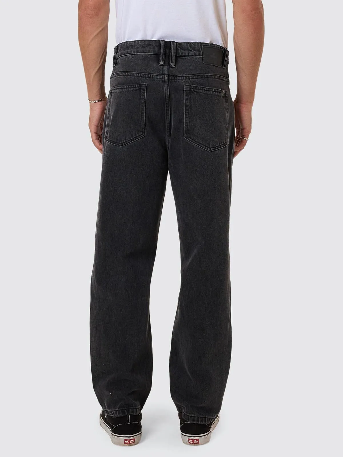 Slacker Relaxed Denim Jean - Ash Black sold by Thrills product image thumbnail 2