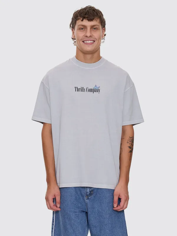 Adapt Box Fit Oversize Tee - Glacier Grey sold by Thrills