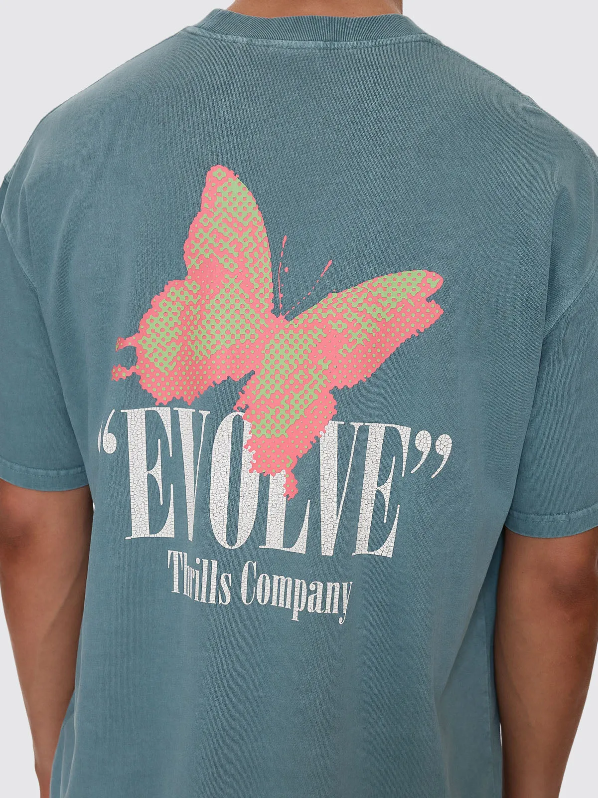 Adapt Box Fit Oversize Tee - Green Coast sold by Thrills product image thumbnail 2