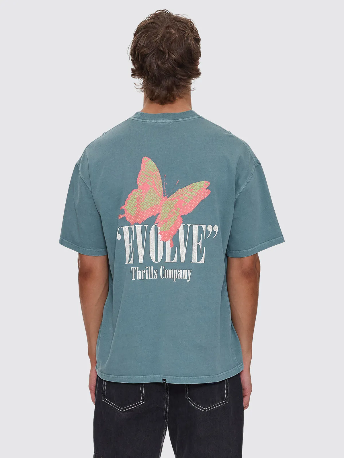 Adapt Box Fit Oversize Tee - Green Coast sold by Thrills product image thumbnail 5