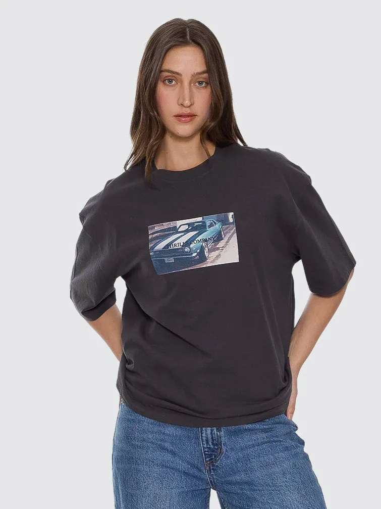 Precision Oversize Tee - Merch Black sold by Thrills