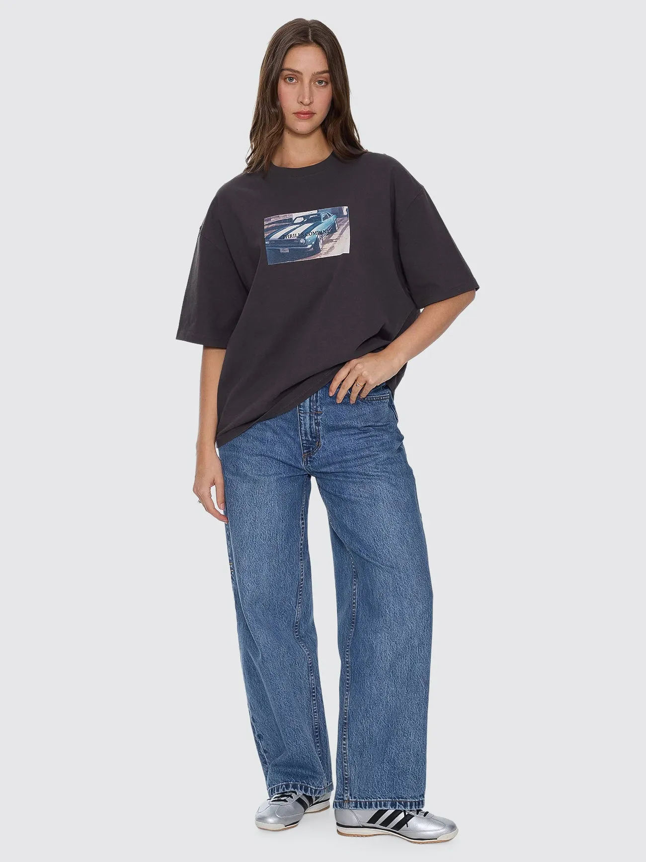 Precision Oversize Tee - Merch Black sold by Thrills product image thumbnail 4