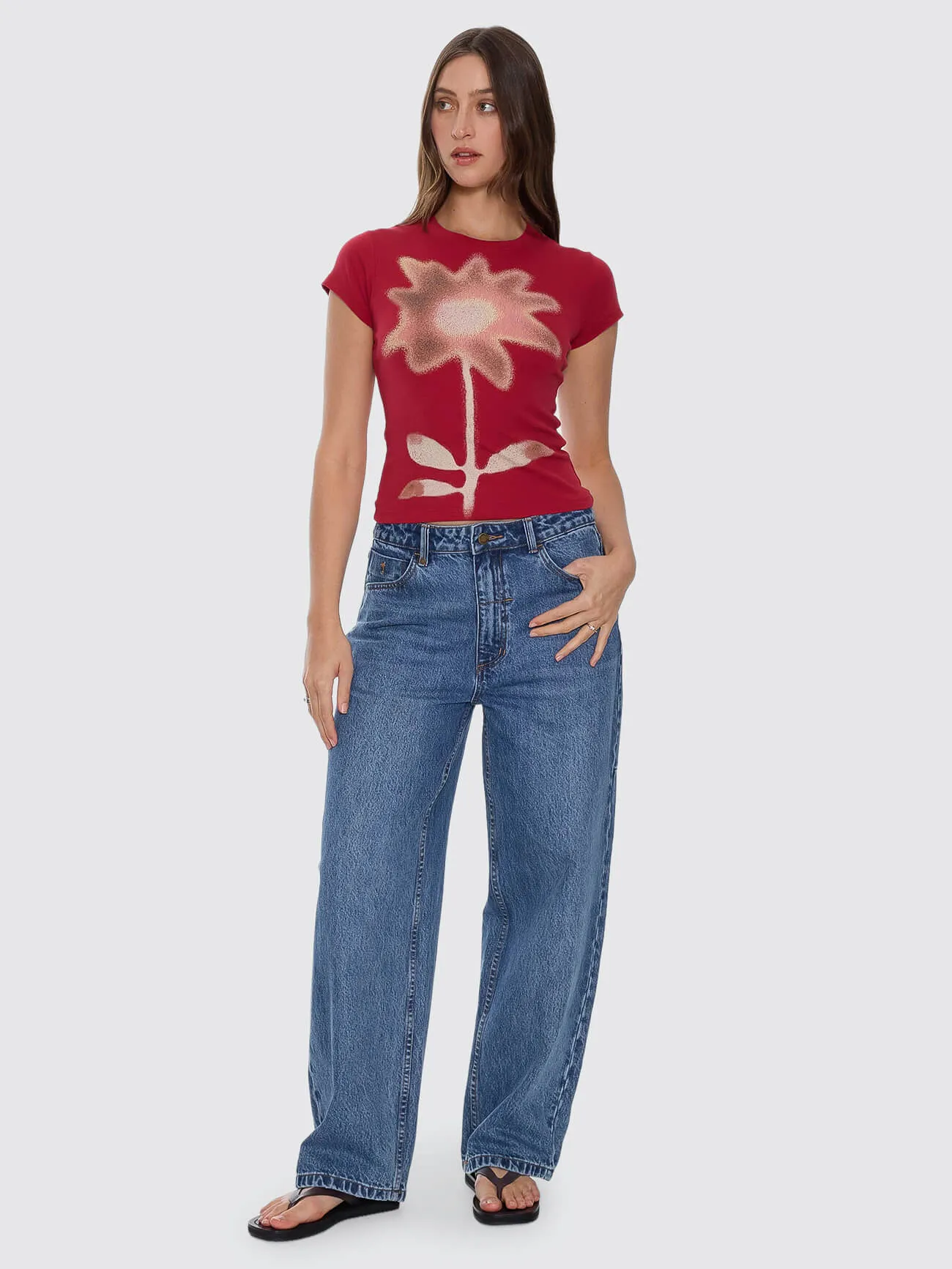 Eternal Dream Club Tee - Cabernet sold by Thrills product image thumbnail 3