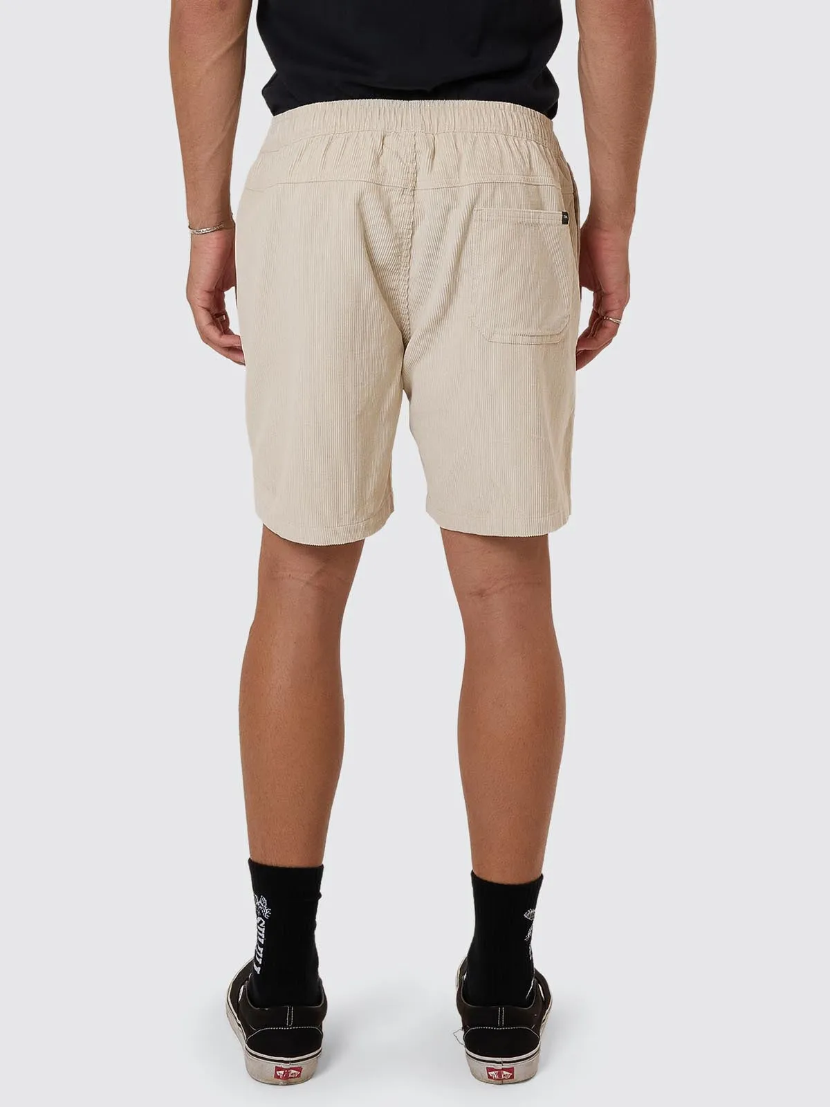 Anarchy In Paradise Cord Volley - Light Grey sold by Thrills product image thumbnail 5