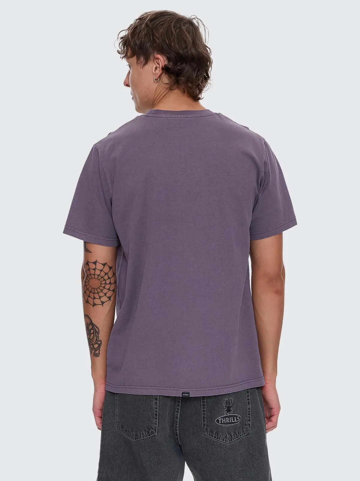 Super Blast Merch Fit Tee - Purple Ash sold by Thrills product image thumbnail 5