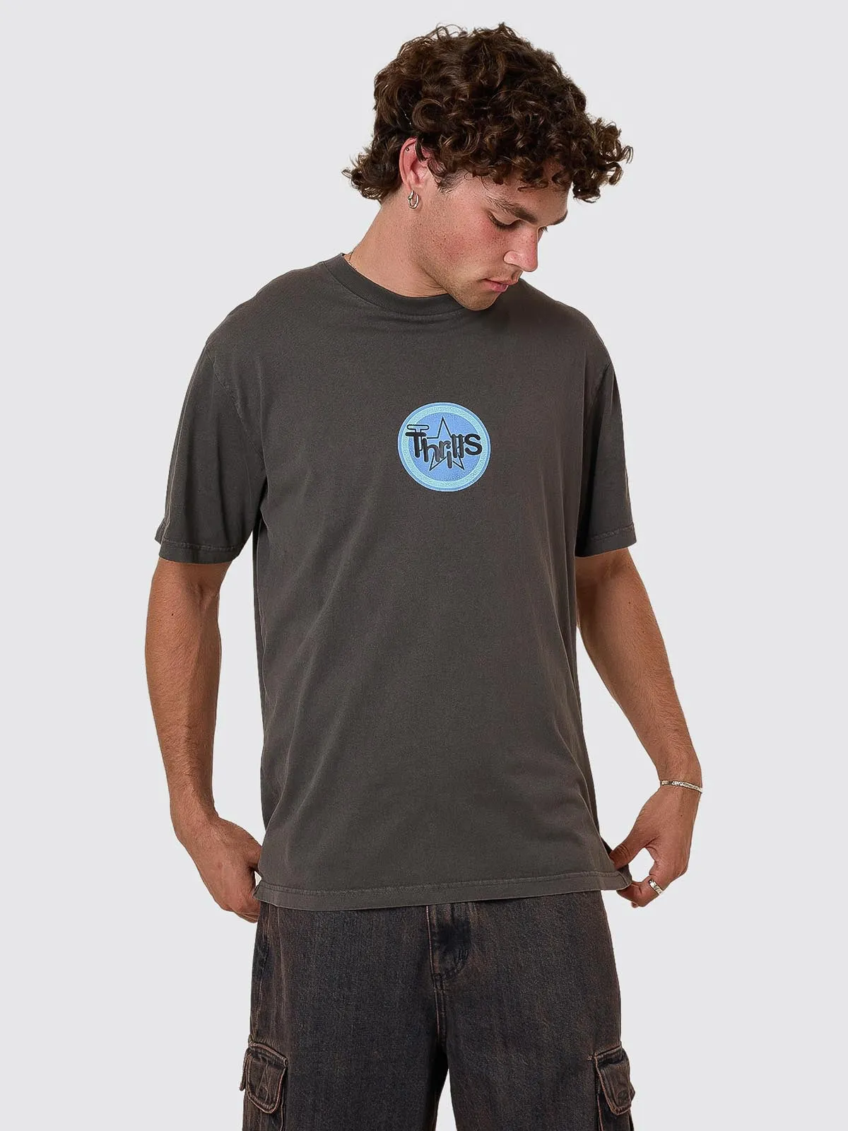 Super Blast Merch Fit Tee - Merch Black sold by Thrills