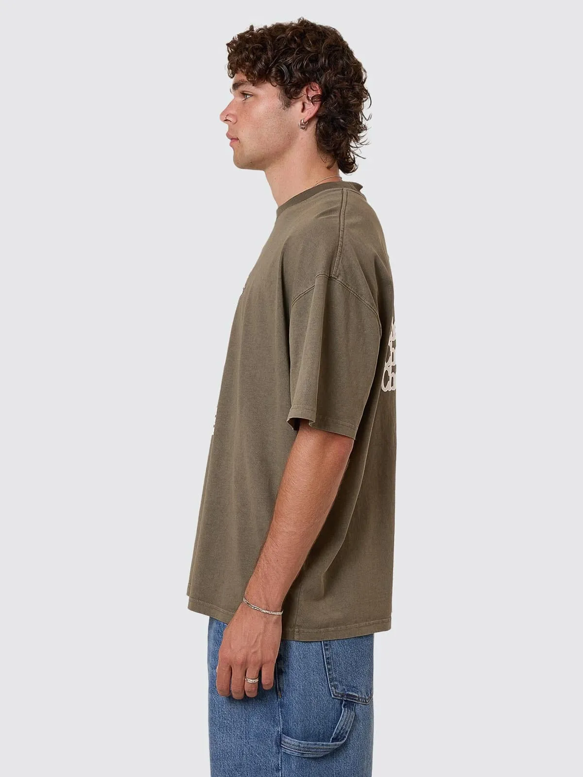 Cheap Thrills Box Fit Oversize Tee - Tarmac sold by Thrills product image thumbnail 5