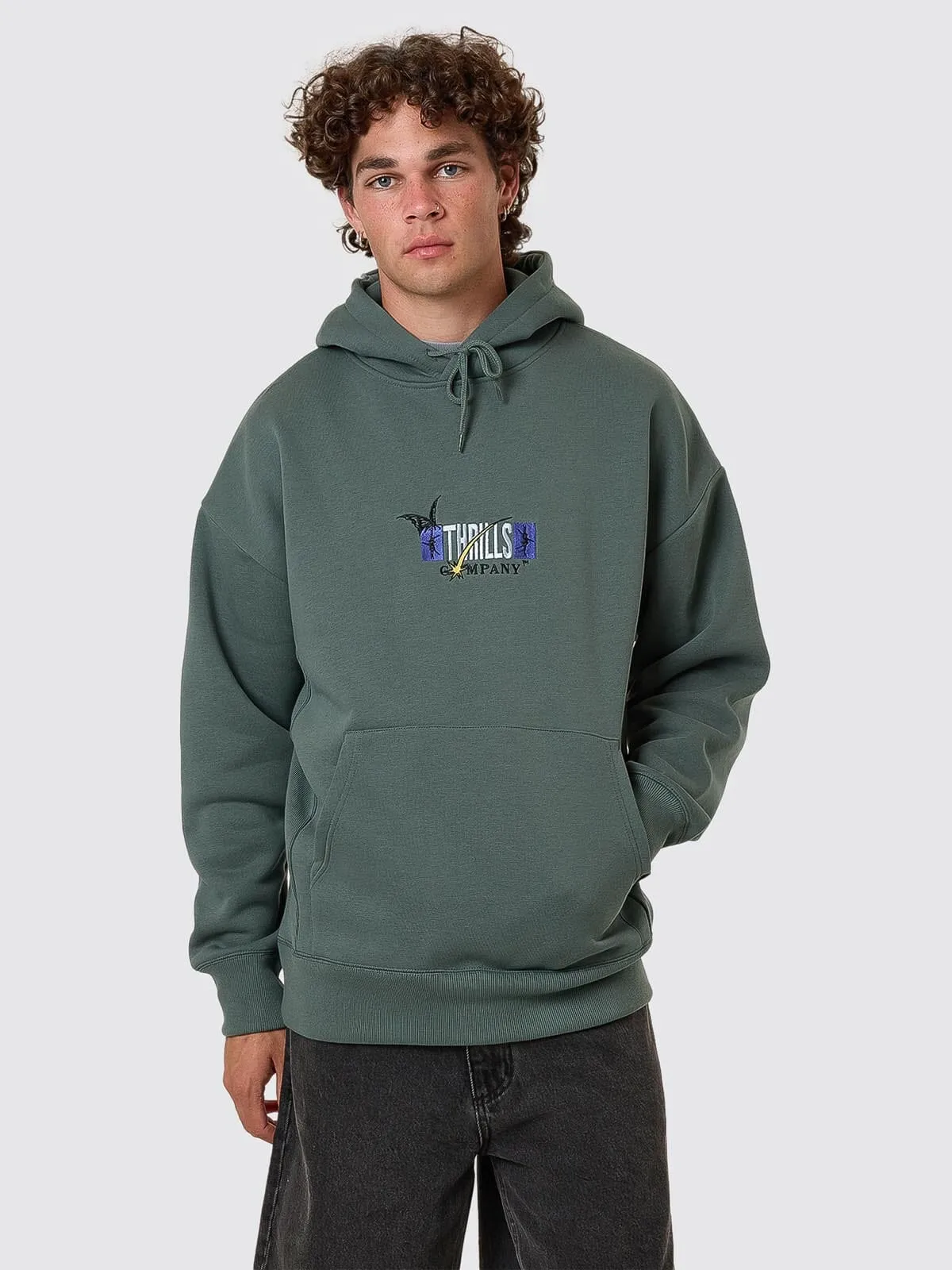 Serenity Affinity Slouch Pull On Hood - Sea Pine sold by Thrills