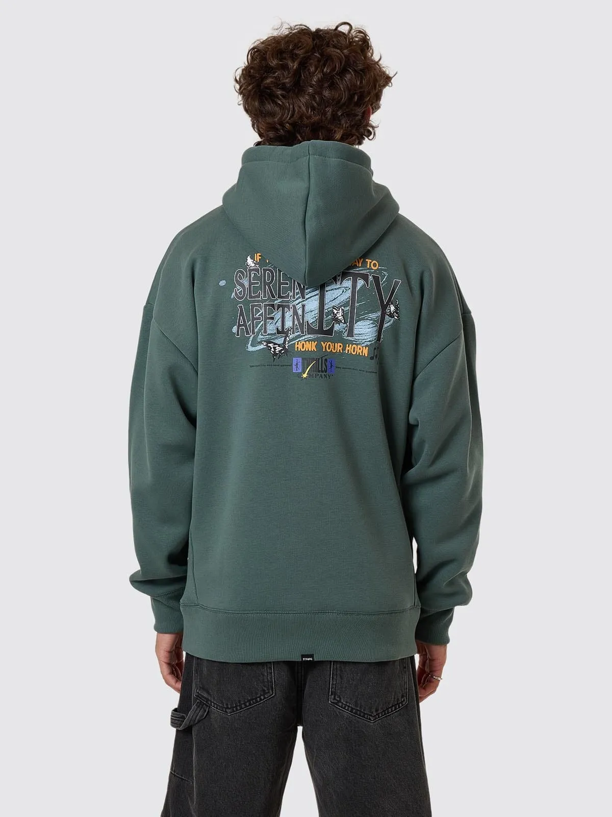 Serenity Affinity Slouch Pull On Hood - Sea Pine sold by Thrills product image thumbnail 5