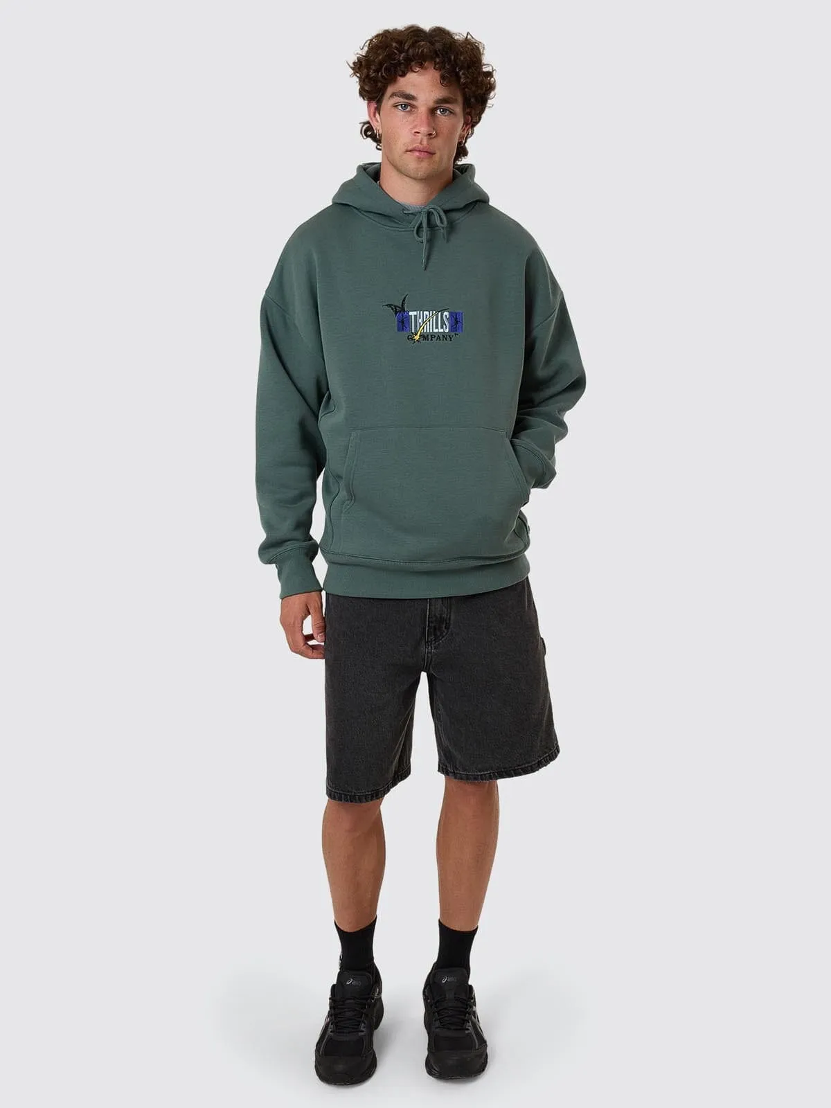 Serenity Affinity Slouch Pull On Hood - Sea Pine sold by Thrills product image thumbnail 3