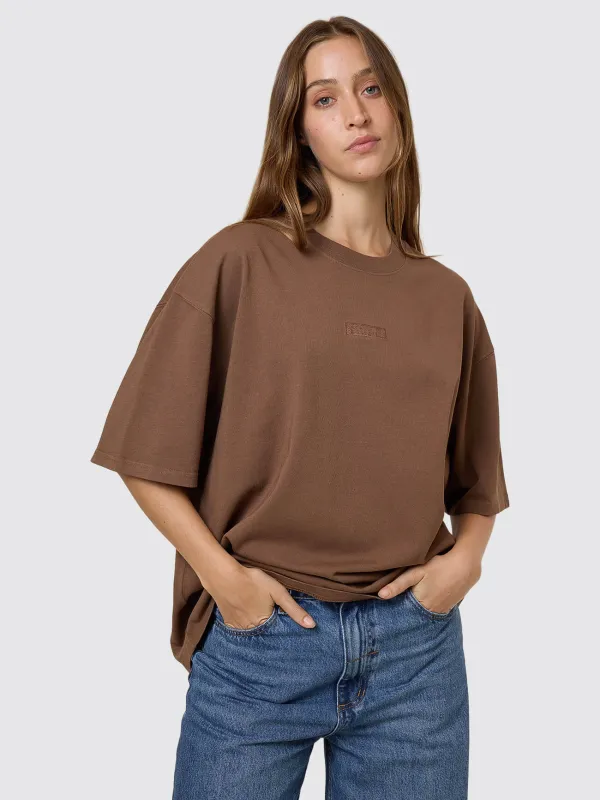 Superior Thrills Oversized Tee - Trader Brown sold by Thrills