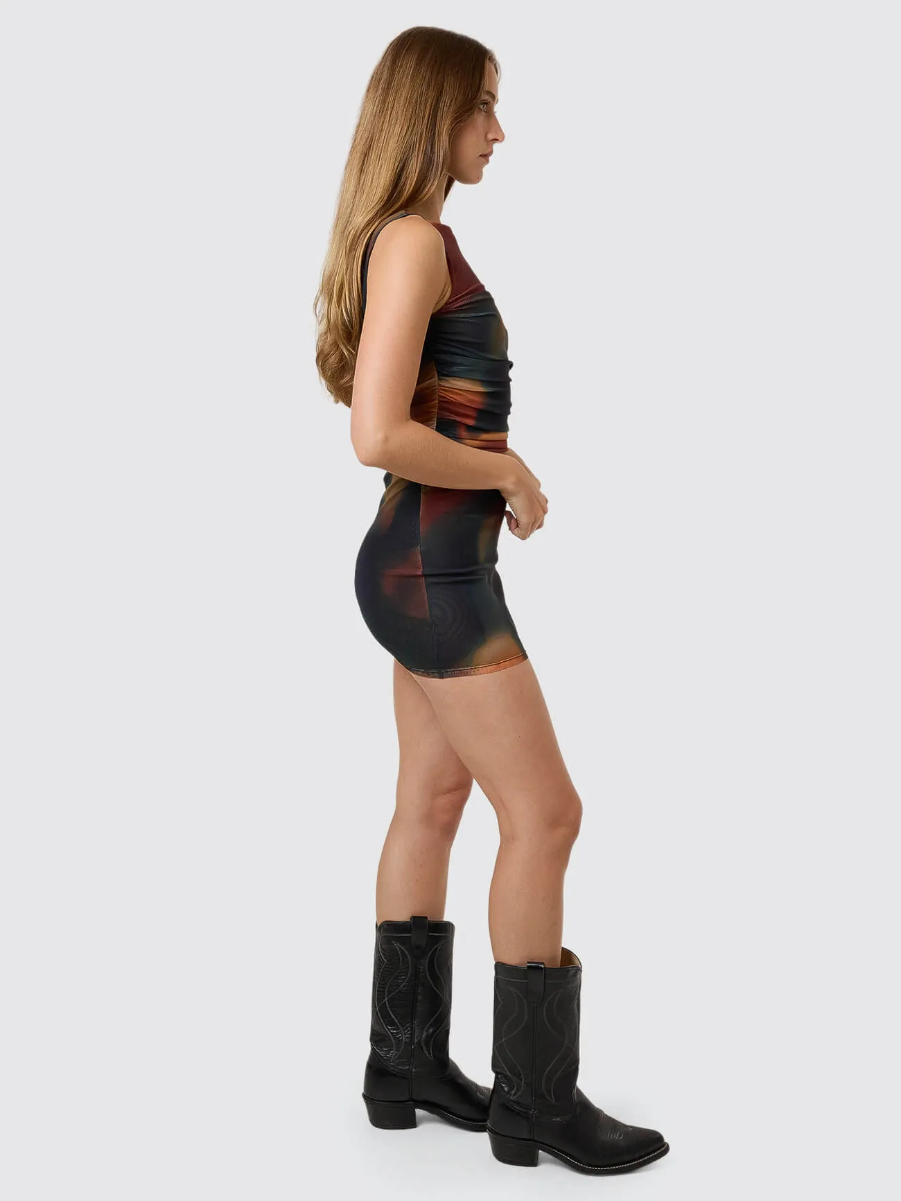 Metamorphic Daze Mini Dress - Black sold by Thrills product image thumbnail 4