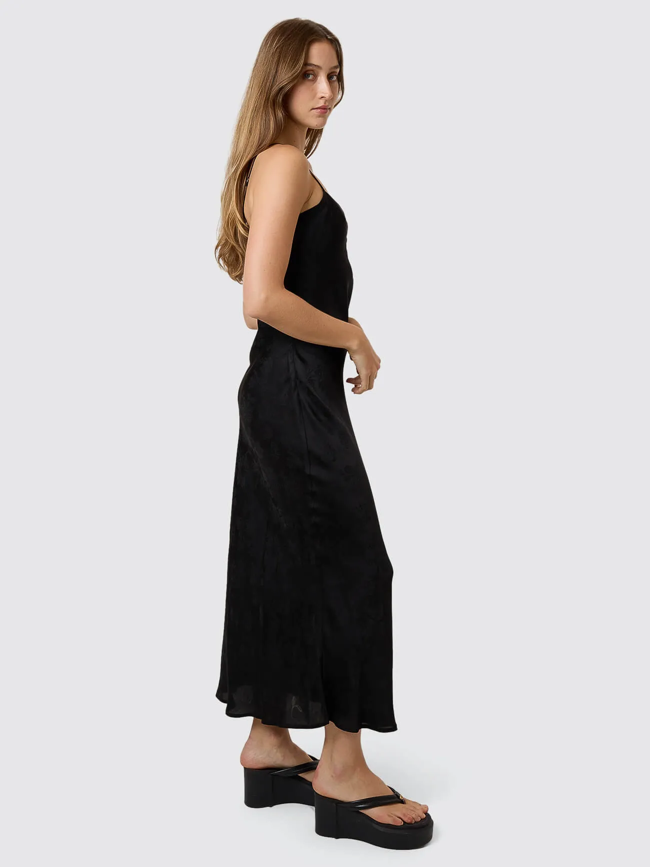 Lost In The Light Maxi Dress - Black sold by Thrills product image thumbnail 5