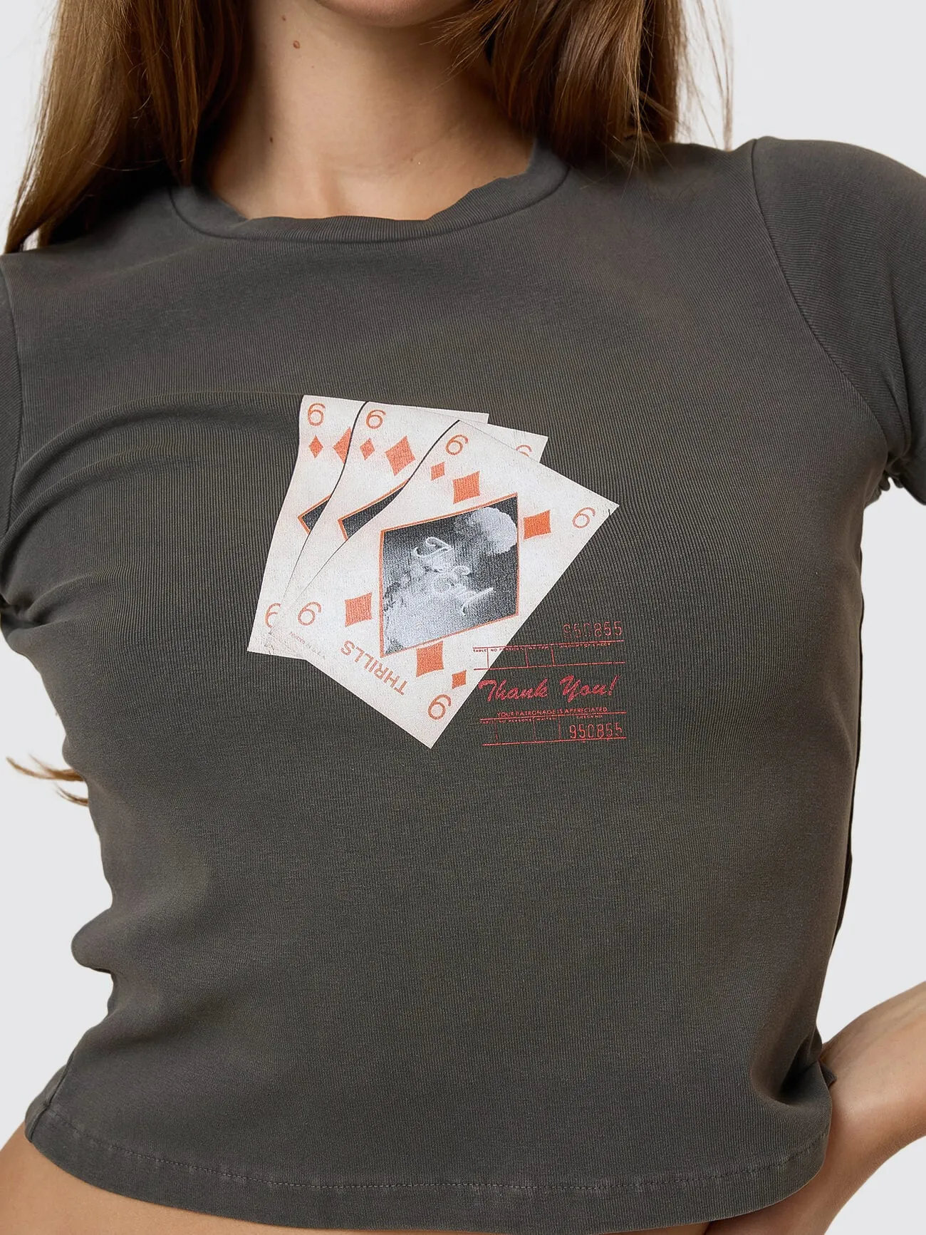 Appreciation Mini Tee - Merch Black sold by Thrills product image thumbnail 4