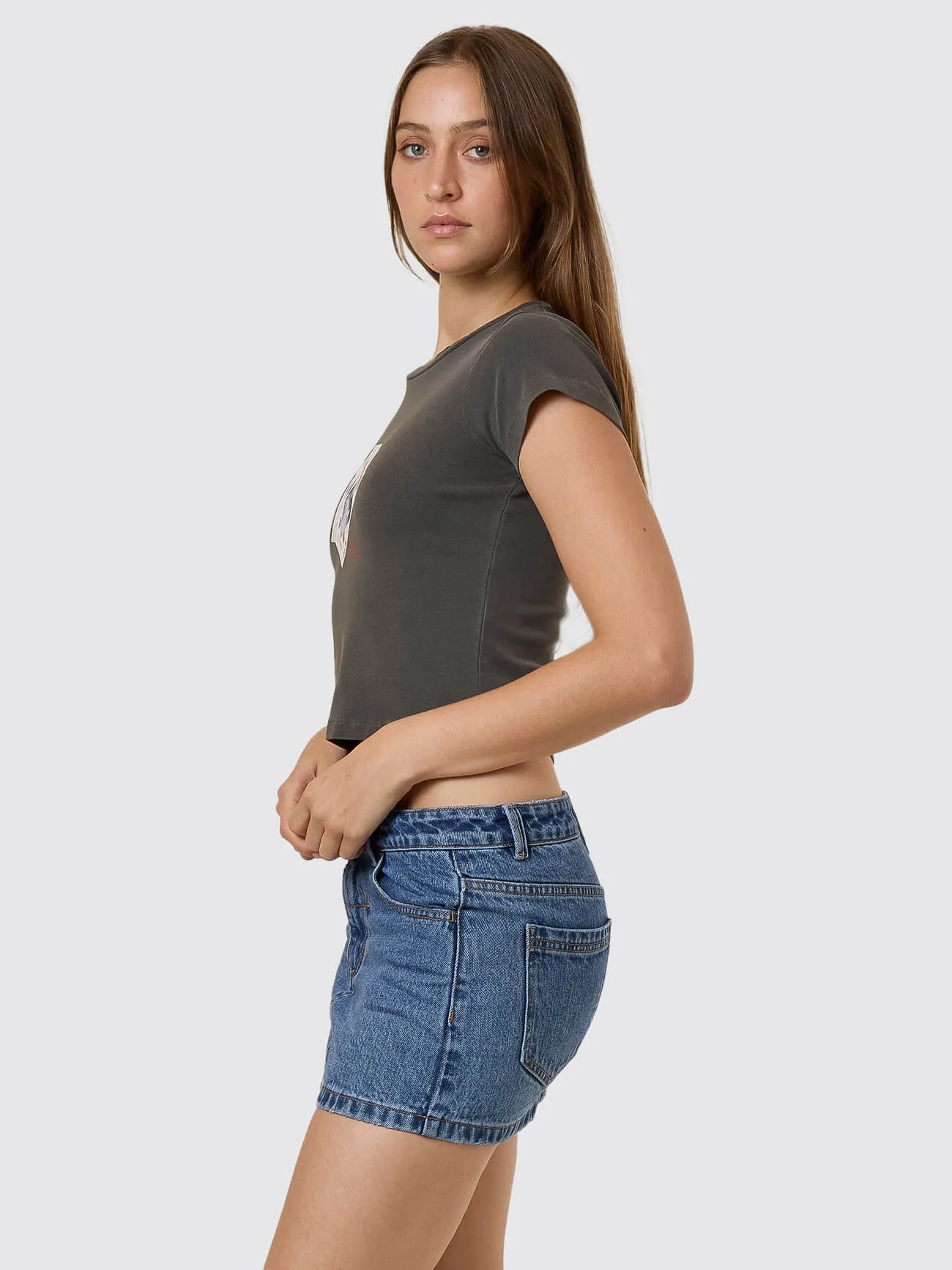 Appreciation Mini Tee - Merch Black sold by Thrills product image thumbnail 5