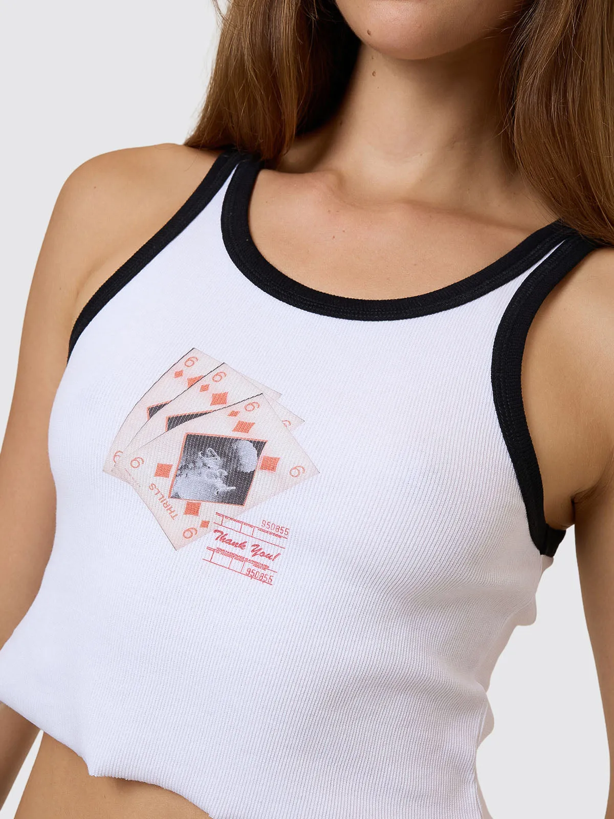 Appreciation Tank - White sold by Thrills product image thumbnail 2
