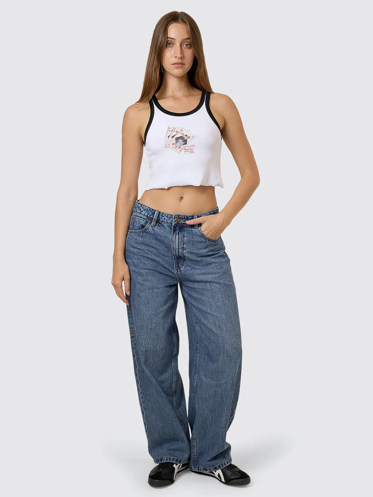 Appreciation Tank - White sold by Thrills product image thumbnail 3