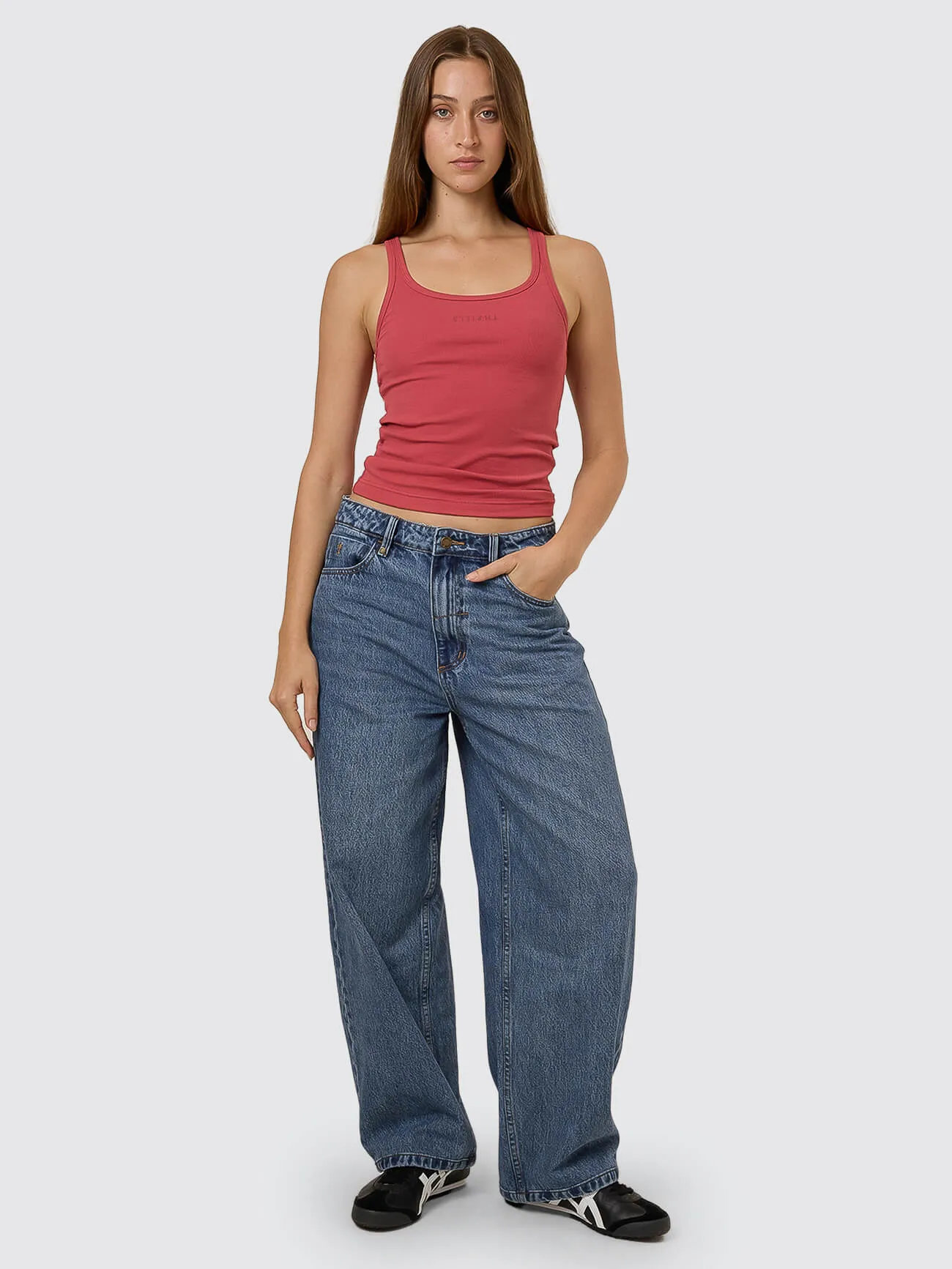 Minimal Thrills Scoop Tank - Redwood sold by Thrills product image thumbnail 3