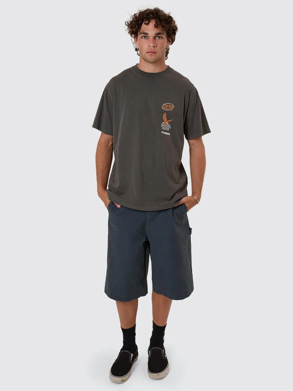 1st Grade Service Merch Fit Tee - Merch Black sold by Thrills product image thumbnail 5