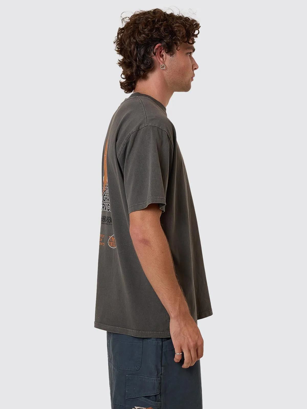 1st Grade Service Merch Fit Tee - Merch Black sold by Thrills product image thumbnail 3