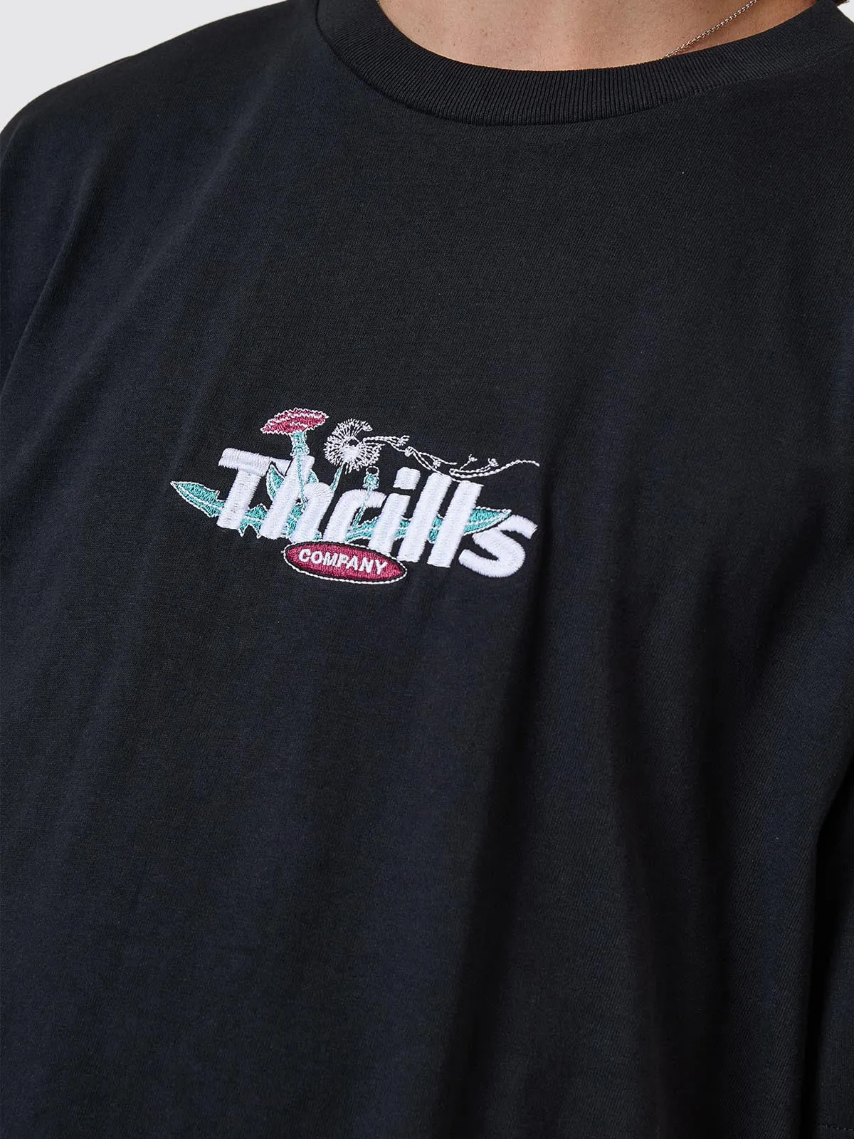 Make A Wish Oversize Fit Tee - Faded Black sold by Thrills product image thumbnail 2