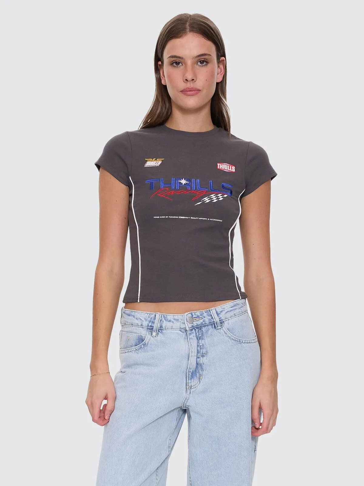 Overdrive Club Tee - Merch Black sold by Thrills