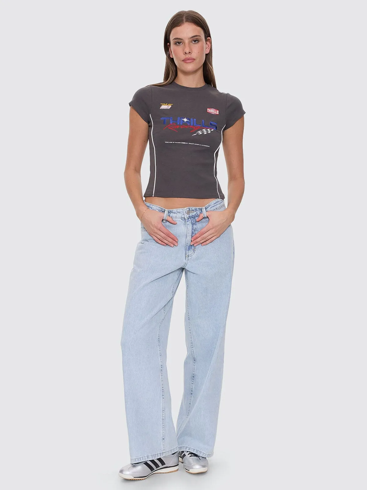 Overdrive Club Tee - Merch Black sold by Thrills product image thumbnail 4