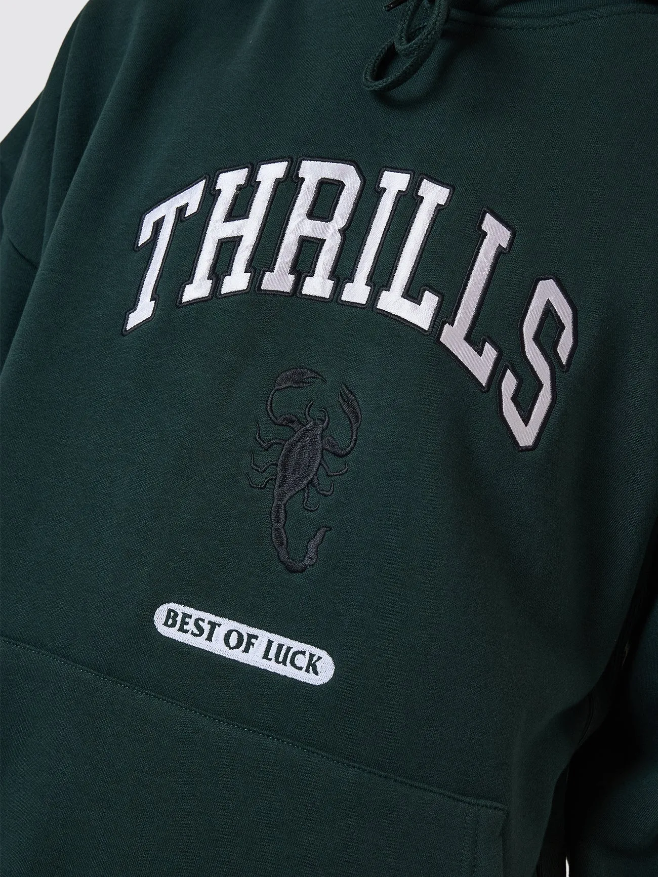 Los Stingers Box Fit Oversize Tee - Vista Green sold by Thrills product image thumbnail 2