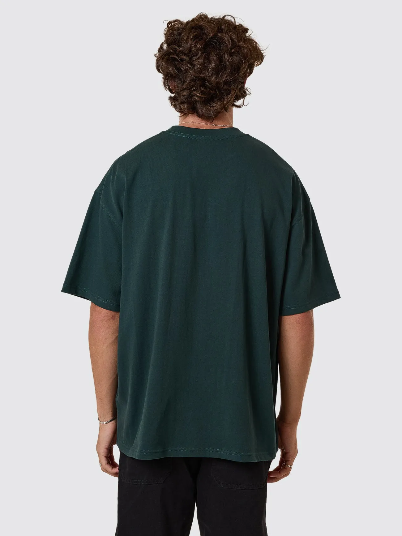 Los Stingers Box Fit Oversize Tee - Vista Green sold by Thrills product image thumbnail 5