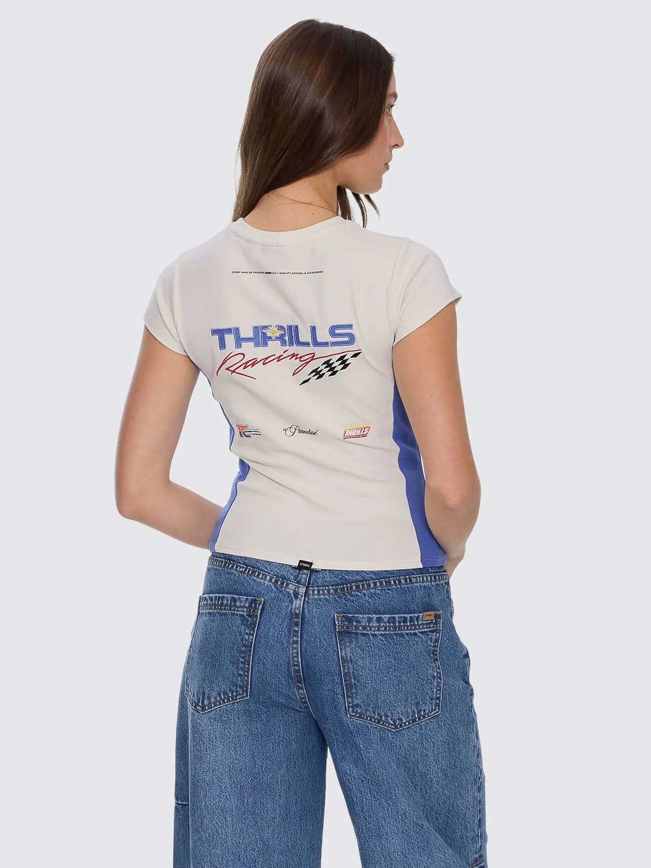 Full Fury Club Tee - Heritage White sold by Thrills product image thumbnail 5