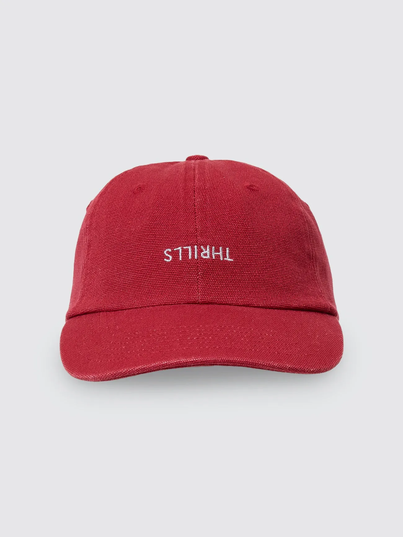 Minimal Thrills 6 Panel Cap - Redwood sold by Thrills