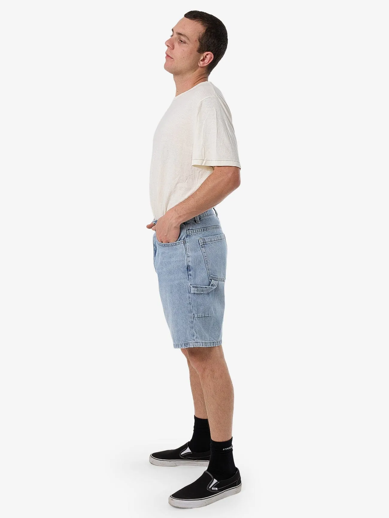 Starpower Slacker Denim Short - Endless Blue sold by Thrills product image thumbnail 5