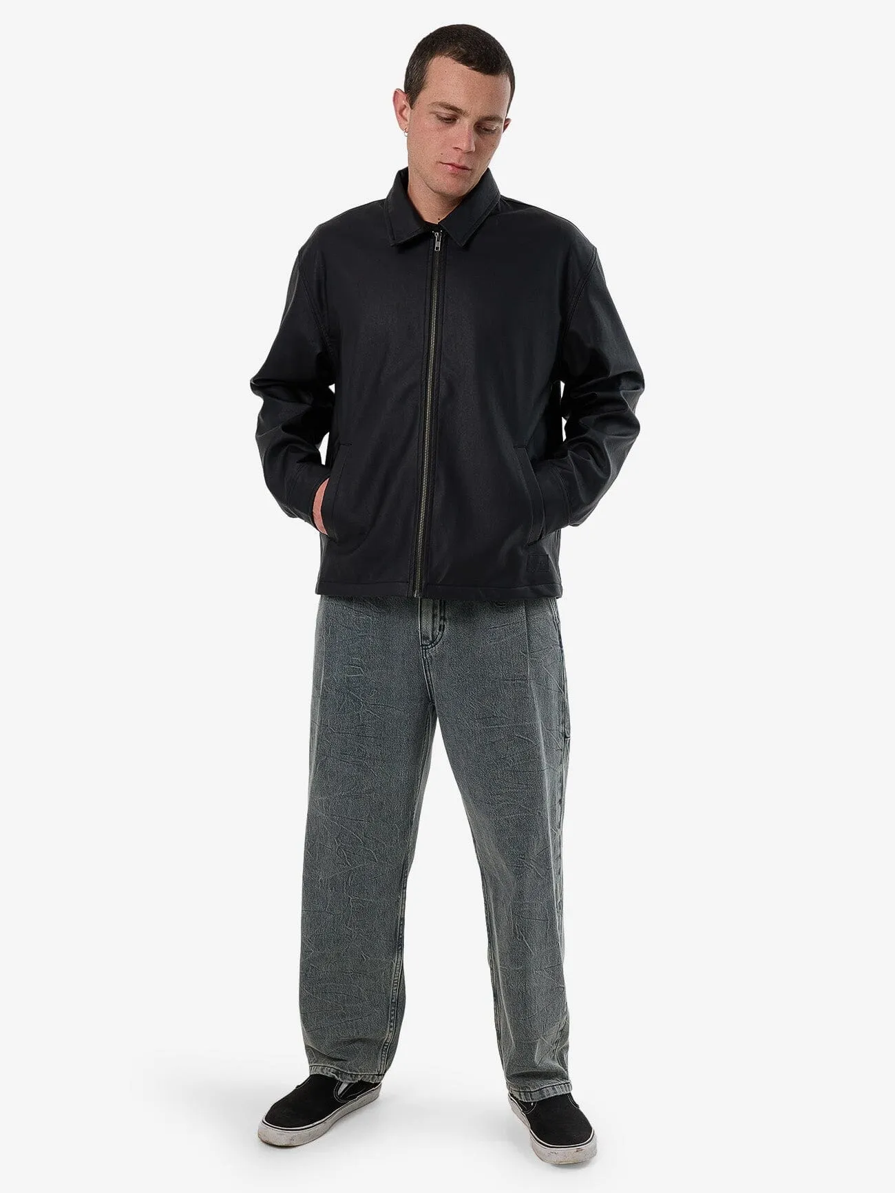 Don't Bother Me Work Jacket - Black sold by Thrills product image thumbnail 2