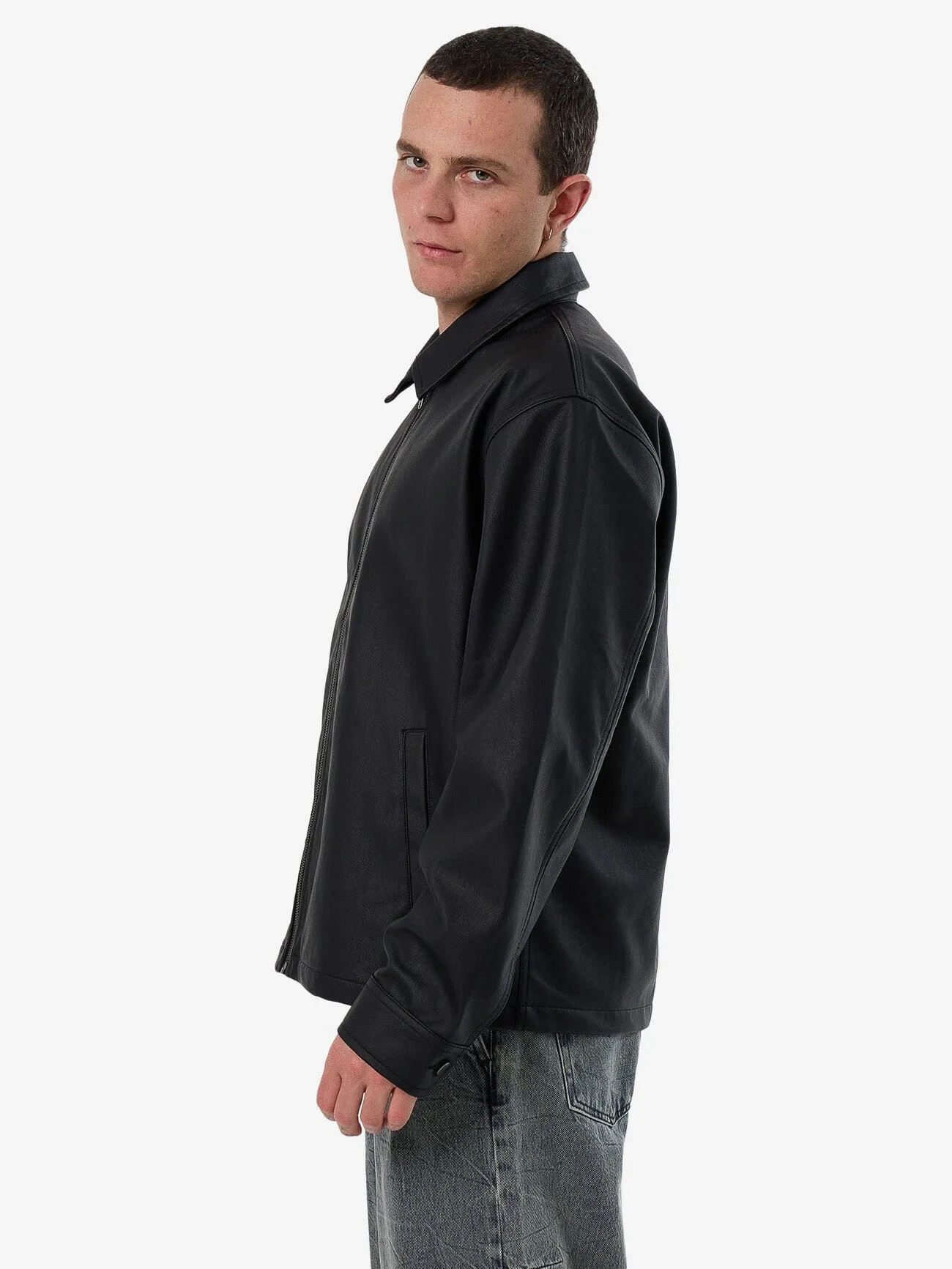 Don't Bother Me Work Jacket - Black sold by Thrills product image thumbnail 4
