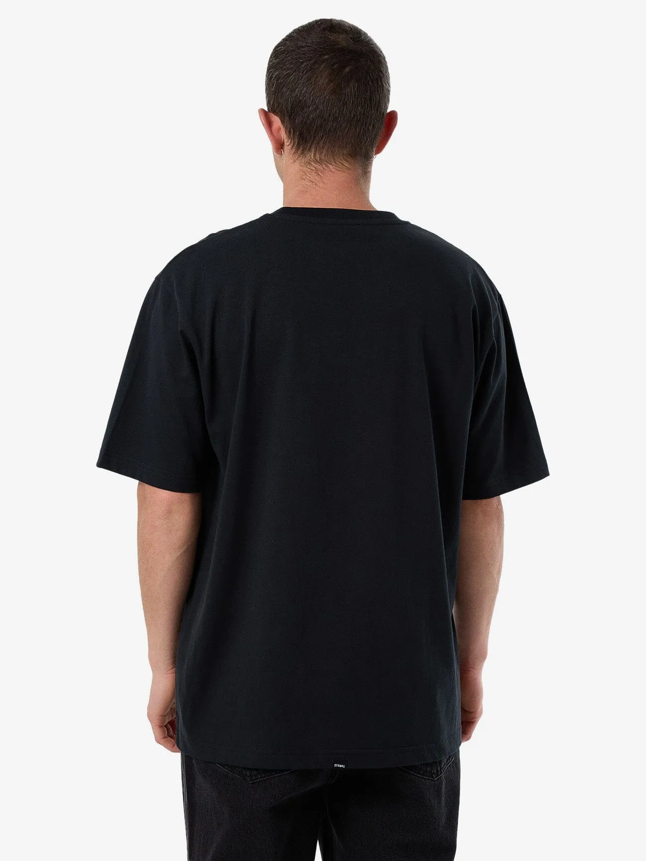 Thorned Oversize Fit Tee - Faded Black sold by Thrills product image thumbnail 2