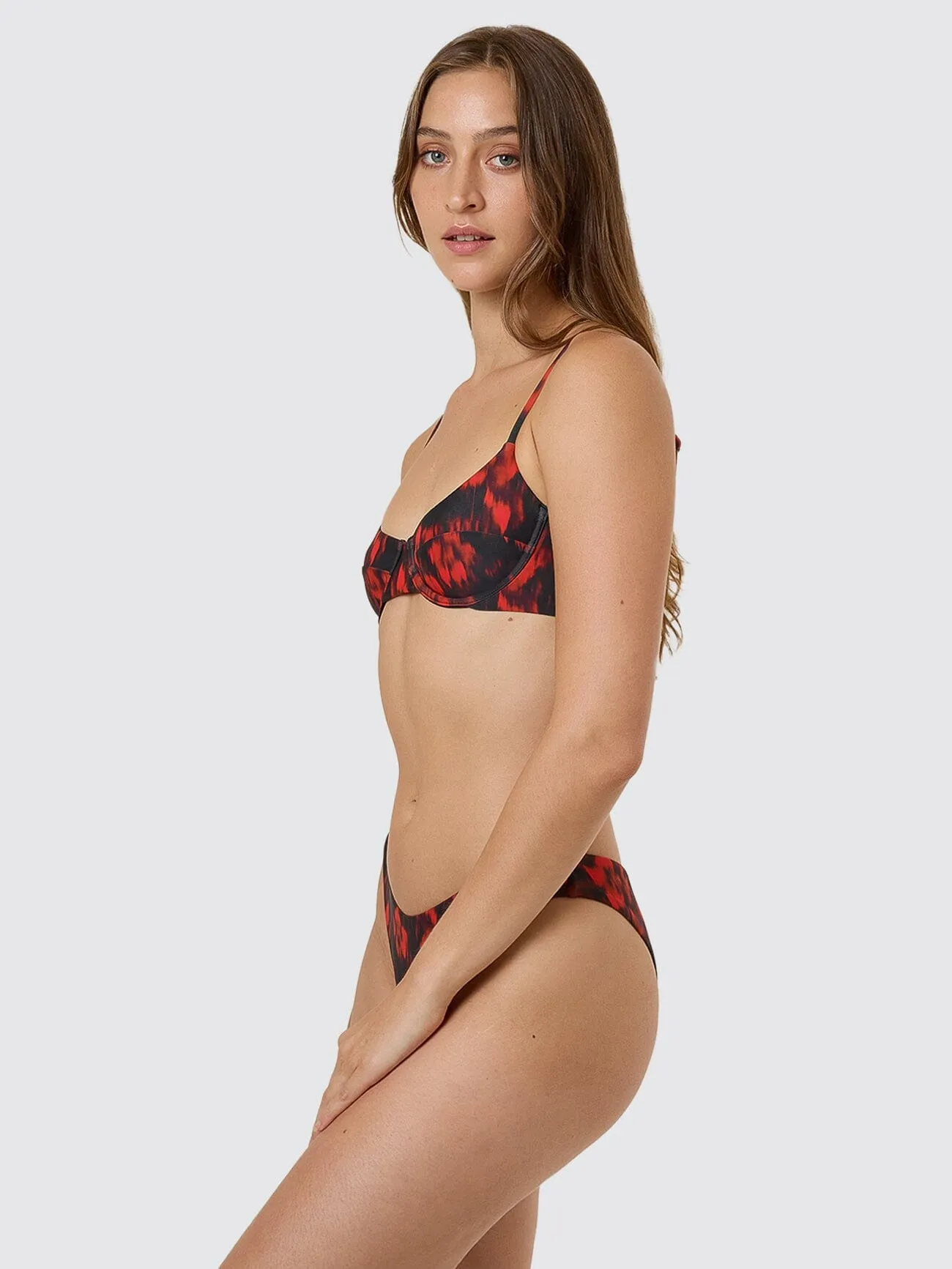 Lucky For You Underwire Bikini Top - Redwood sold by Thrills product image thumbnail 4