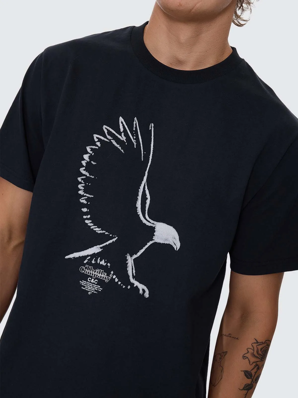 Speed Metal Merch Fit Tee - Washed Black sold by Thrills product image thumbnail 3