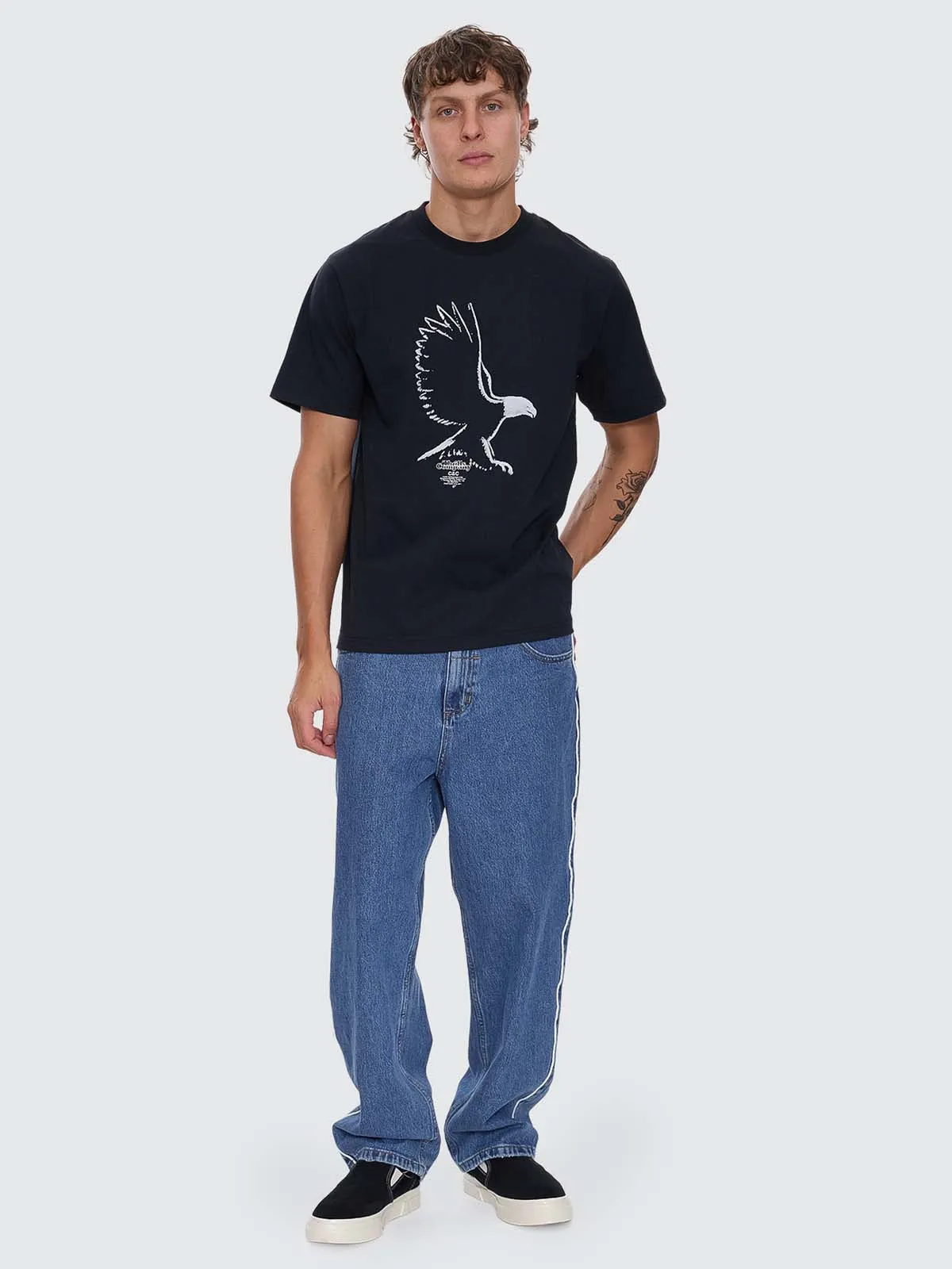 Speed Metal Merch Fit Tee - Washed Black sold by Thrills product image thumbnail 4