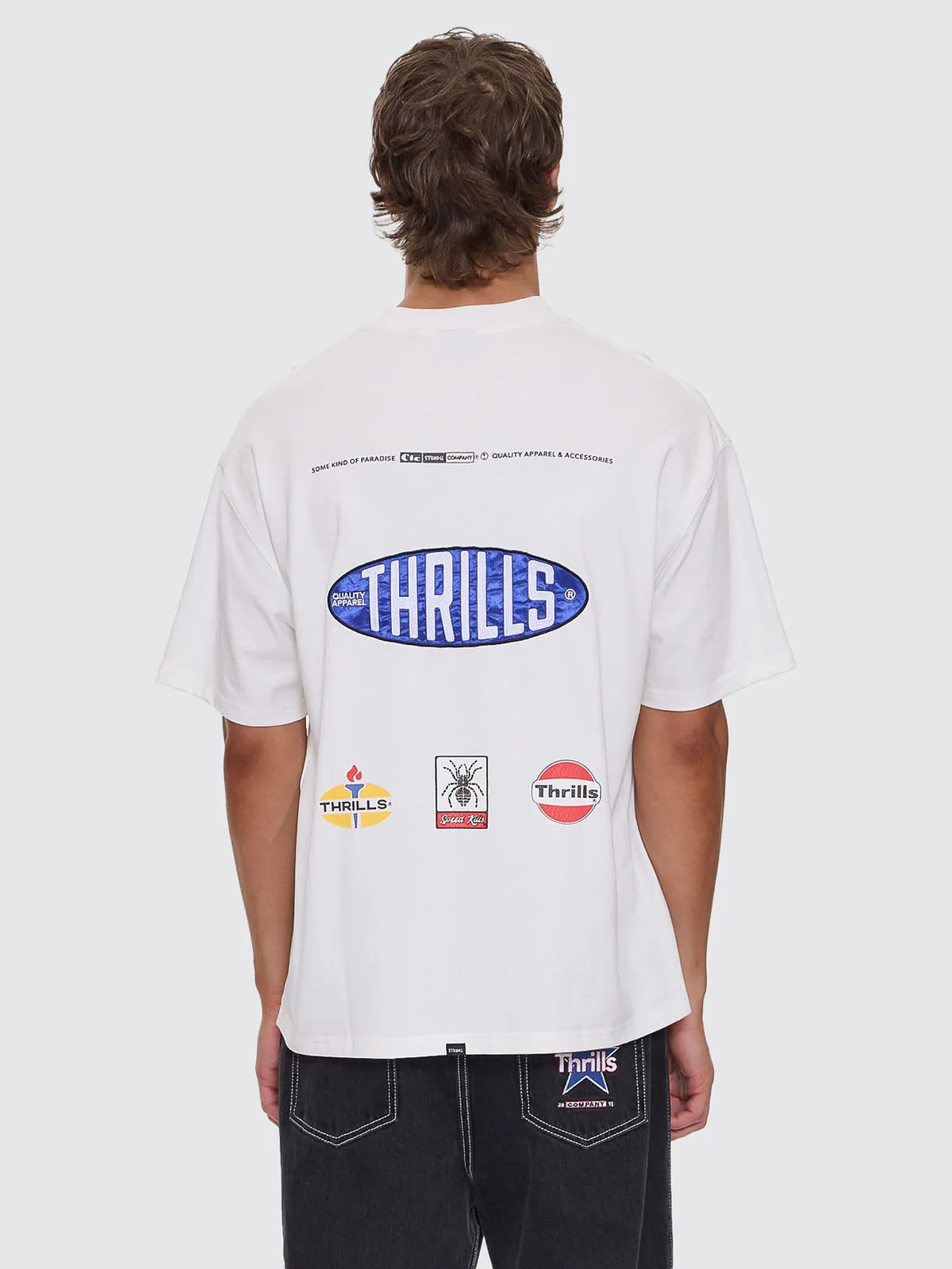 Rapid Response Box Fit Oversize Tee - Dirty White sold by Thrills product image thumbnail 2