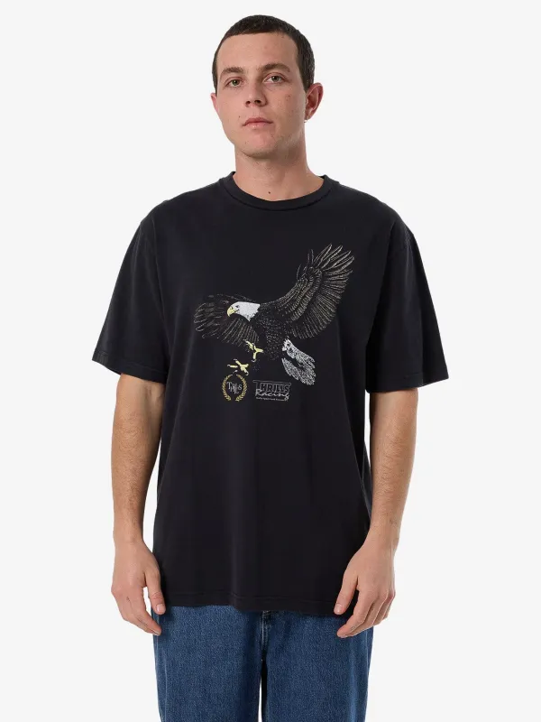 Speed Tour Oversize Fit Tee - Washed Black sold by Thrills