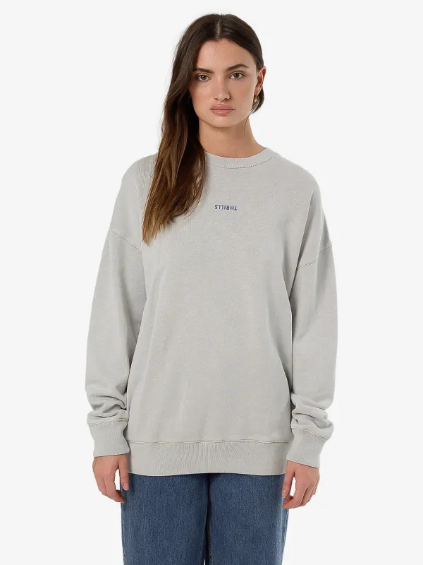 Minimal Thrills Slouch Crew - Meadow Mist sold by Thrills