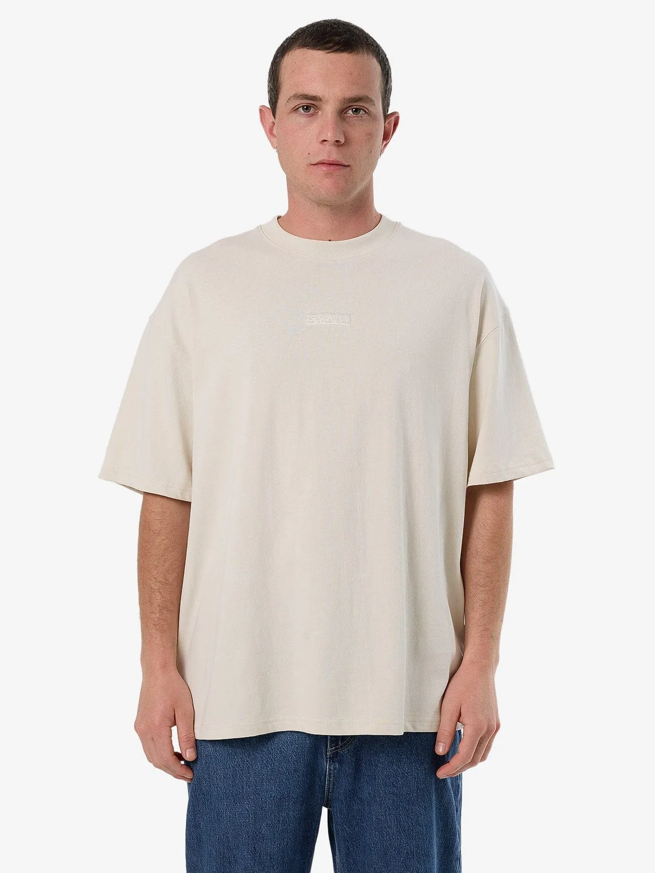 Superior Thrills Box Fit Oversize Tee - Heritage White sold by Thrills
