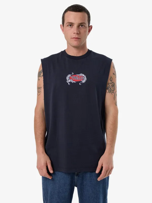 Decisions Merch Fit Muscle Tee - Total Eclipse made by Thrills