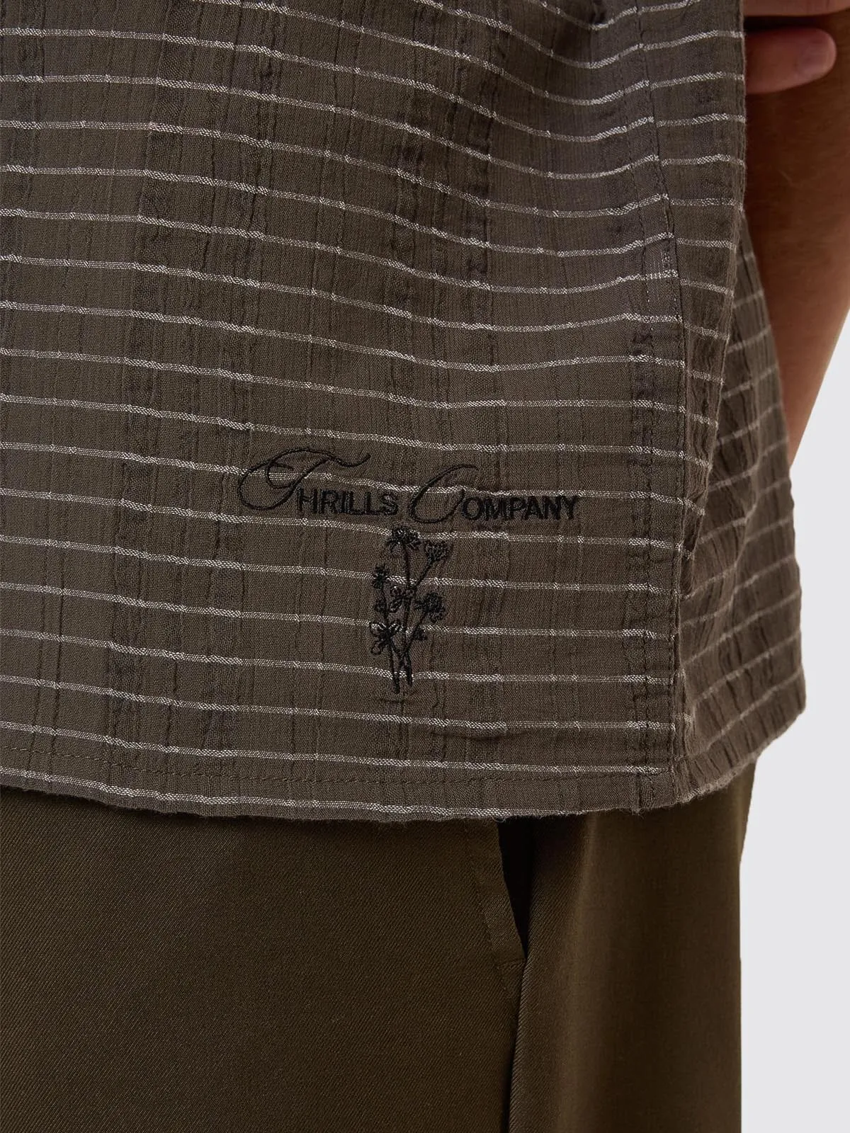 Unfiltered Bowling Shirt - Tarmac sold by Thrills product image thumbnail 4