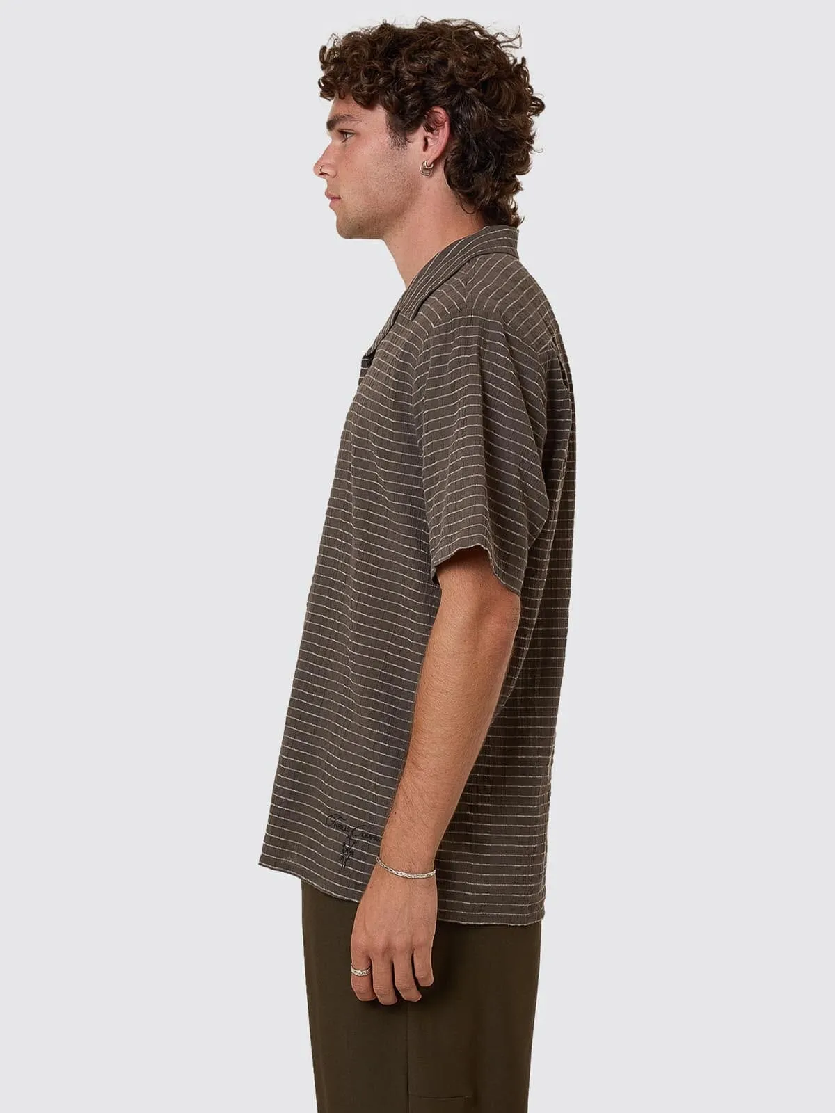 Unfiltered Bowling Shirt - Tarmac sold by Thrills product image thumbnail 5