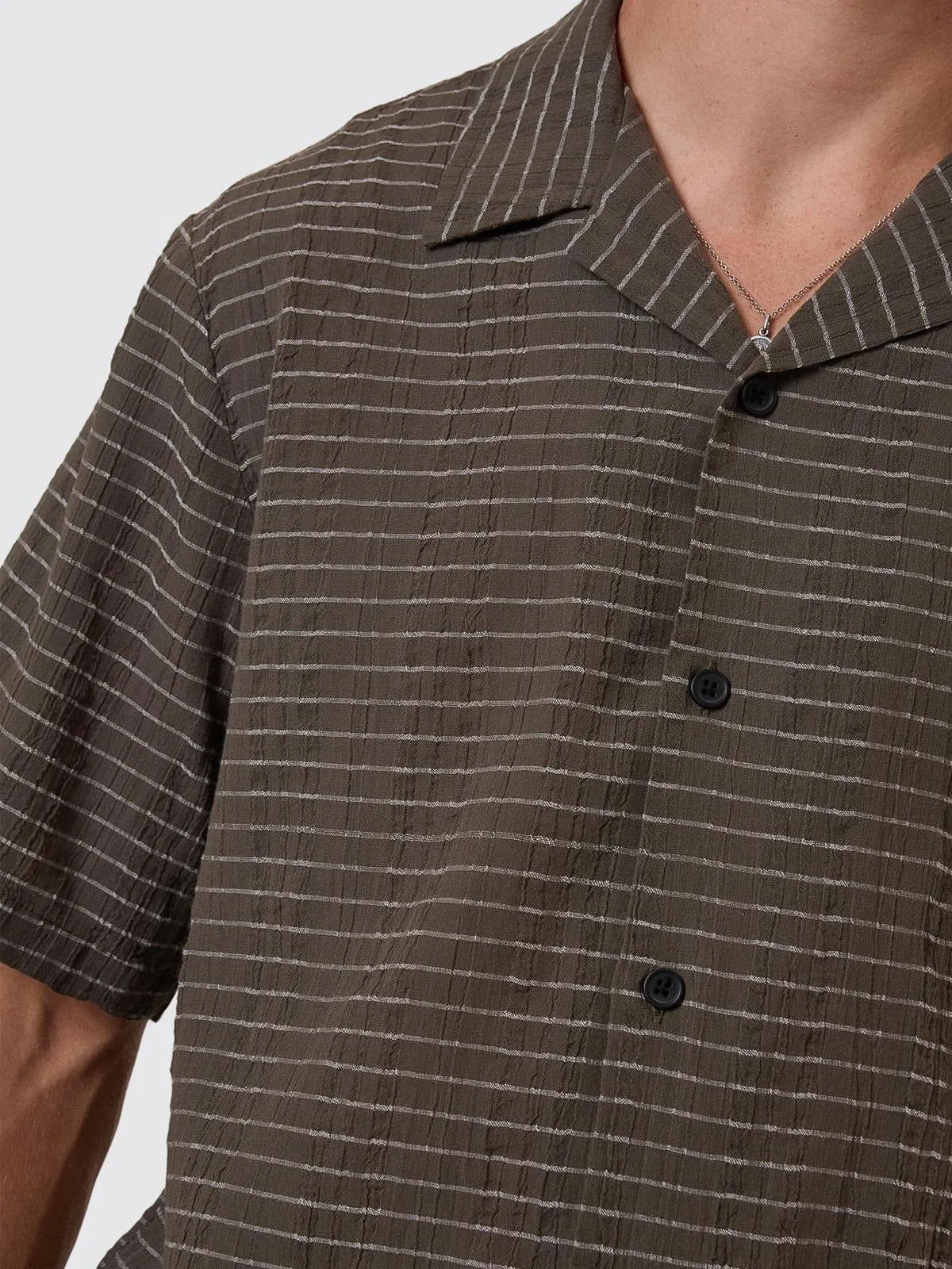 Unfiltered Bowling Shirt - Tarmac sold by Thrills product image thumbnail 2