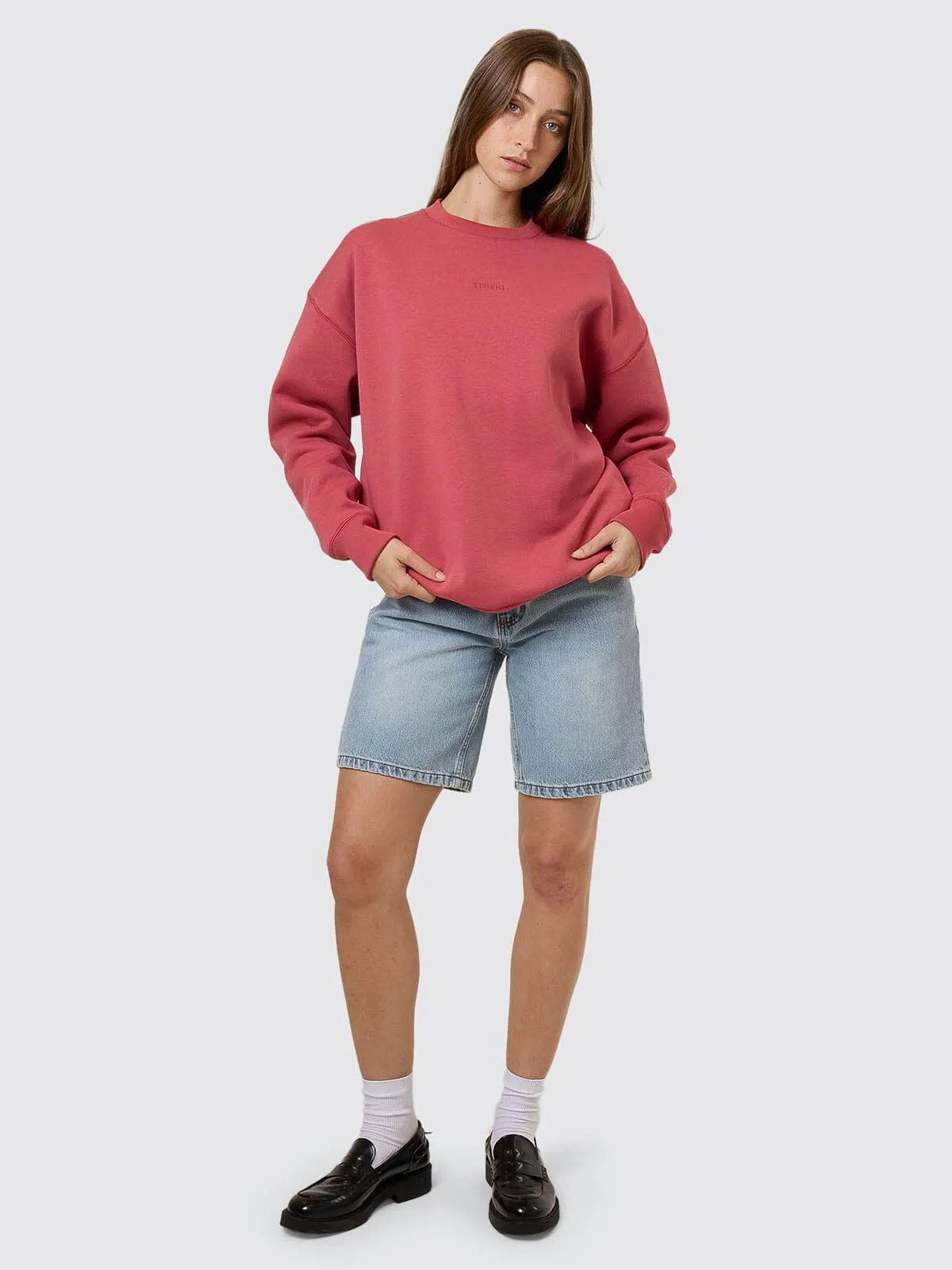 Minimal Thrills Slouch Crew - Redwood sold by Thrills product image thumbnail 3