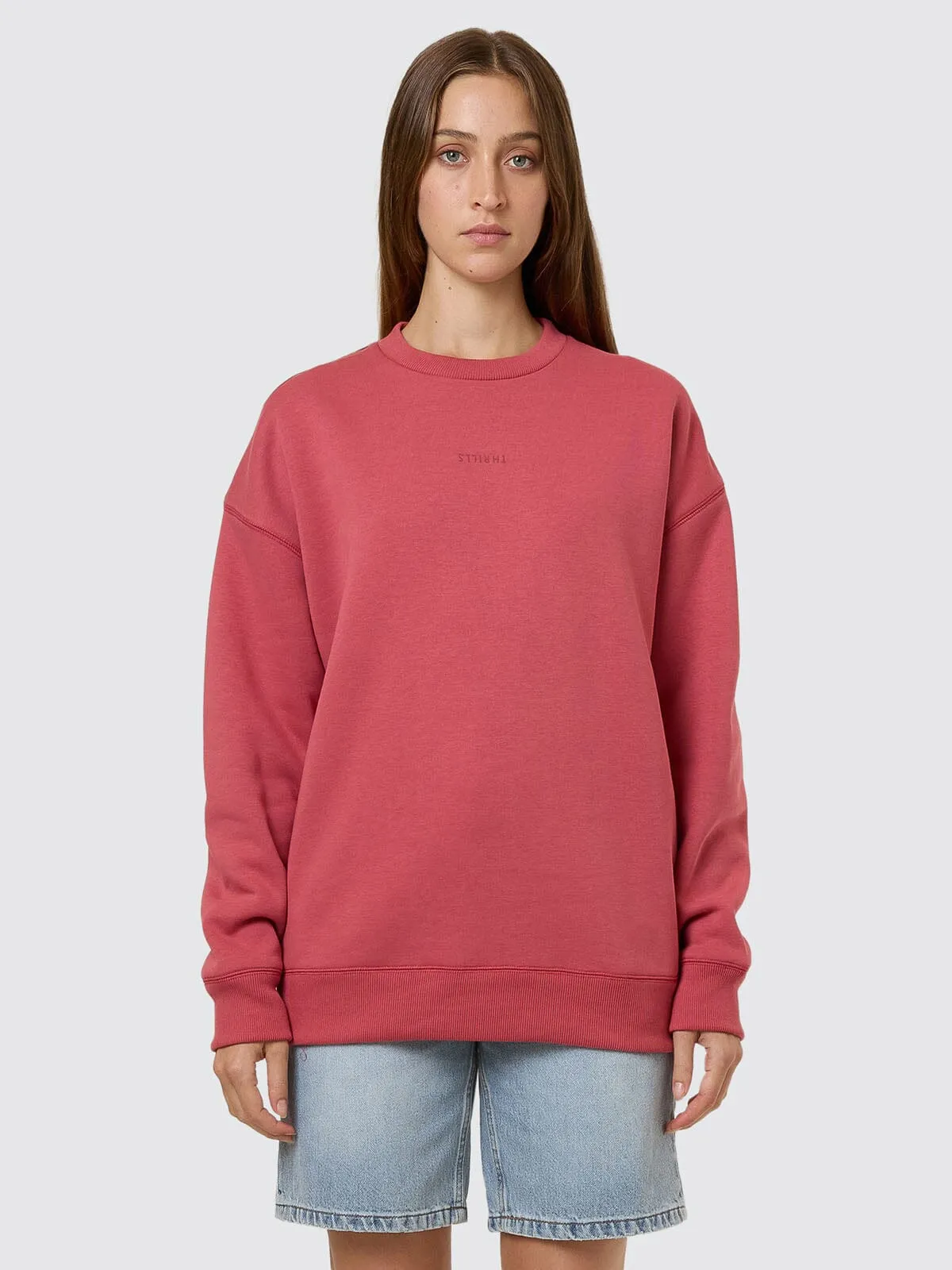 Minimal Thrills Slouch Crew - Redwood sold by Thrills product image thumbnail 4