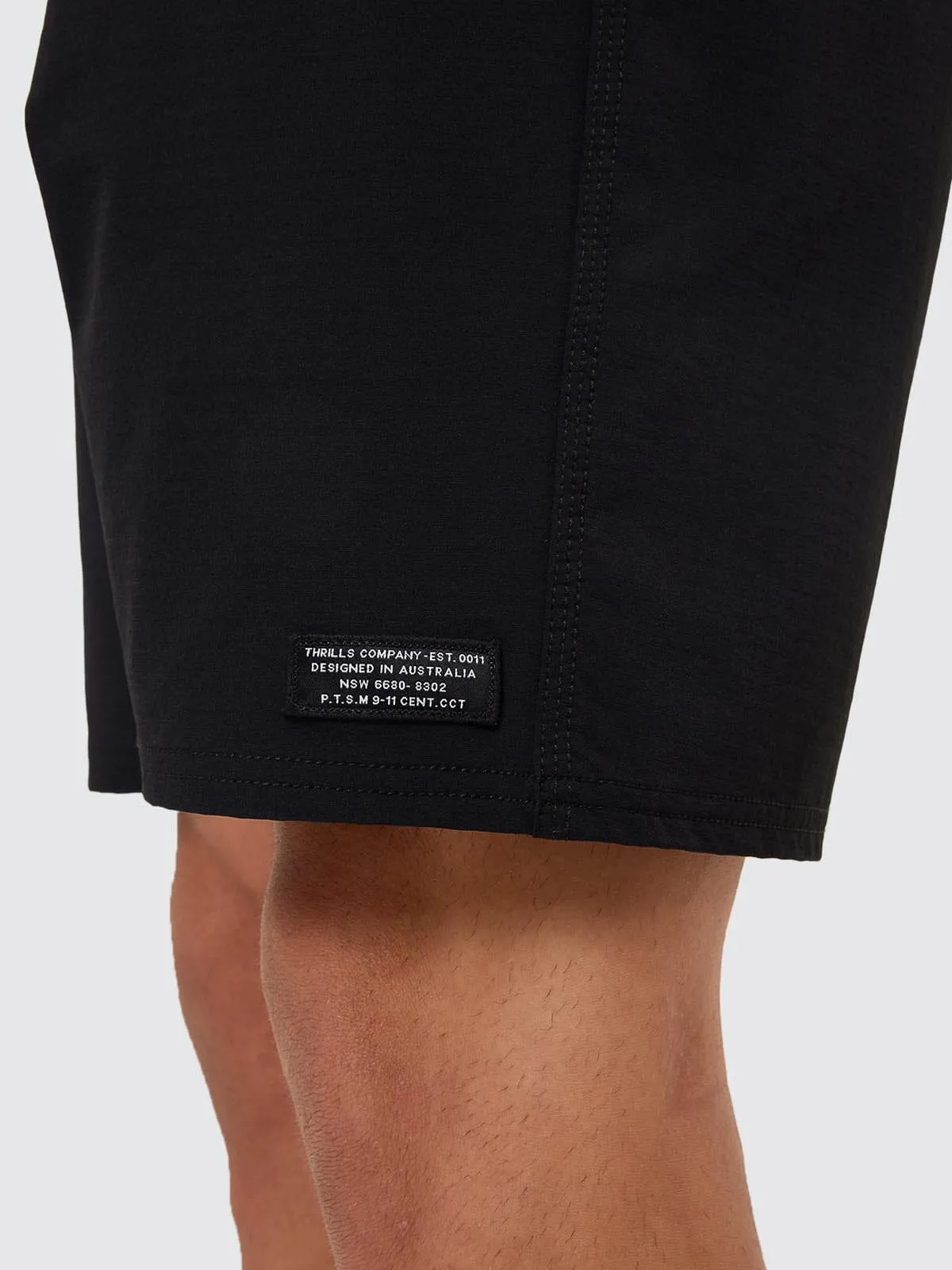 Minimal Thrills Boardshort 2.0 - Black sold by Thrills product image thumbnail 3