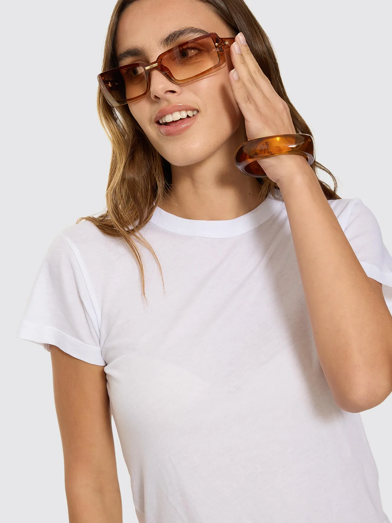 Boy Tee - Optical White sold by Thrills product image thumbnail 2